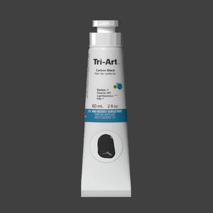 tri-art Carbon Black Acrylic 60mL