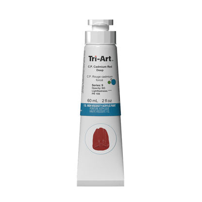 Tri-Art High Viscosity - C.P. Cadmium Red Deep