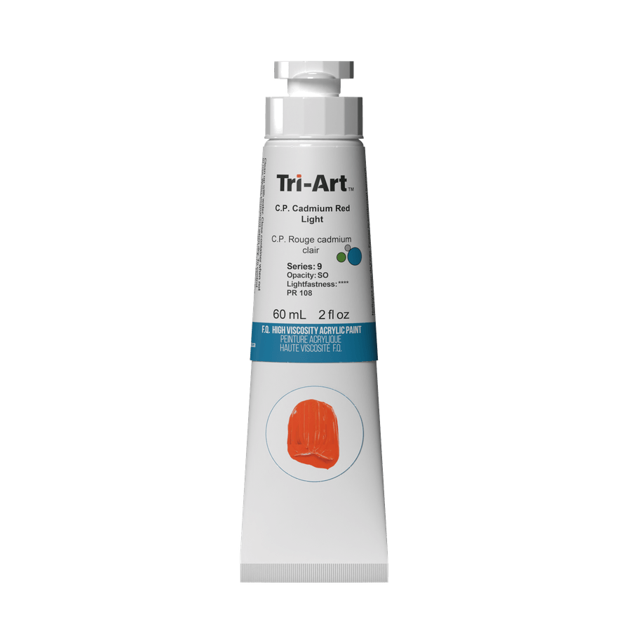 Tri-Art High Viscosity - C.P. Cadmium Red Light