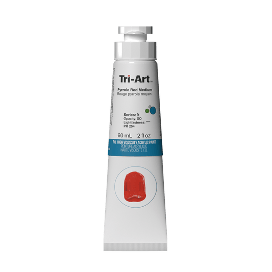 Tri-Art High Viscosity - Pyrrole Red Medium