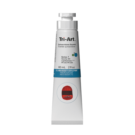 Tri-Art High Viscosity - Quinacridone Scarlet