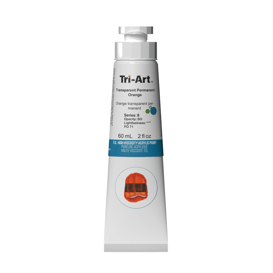 Tri-Art High Viscosity - Transparent Permanent Orange
