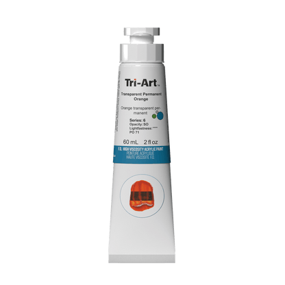 Tri-Art High Viscosity - Transparent Permanent Orange
