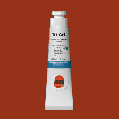 Tri-Art High Viscosity Acrylic Paint 60ml series 6