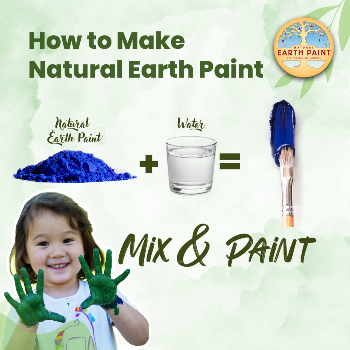 Petite Natural Earth Paint Kit