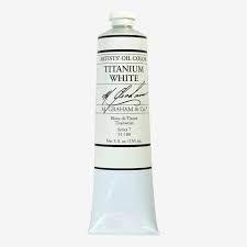 M.Graham Oil Color | Titanium White| 150ml