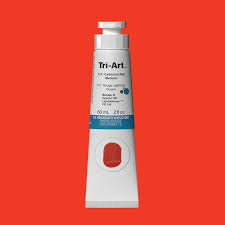 Tri-Art High Viscosity Acrylics | Cadmium Red Medium | 60mL | Series 9