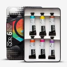 QOR Watercolor | High Chroma Set | 6 Colors