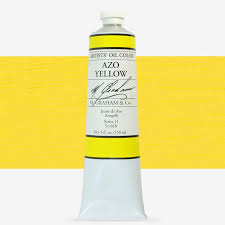 M.GRAHAM Artists' Oil Color | Azo Yellow | 37ml