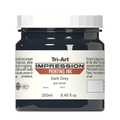 Impressions Block Printing Ink - Dark Grey