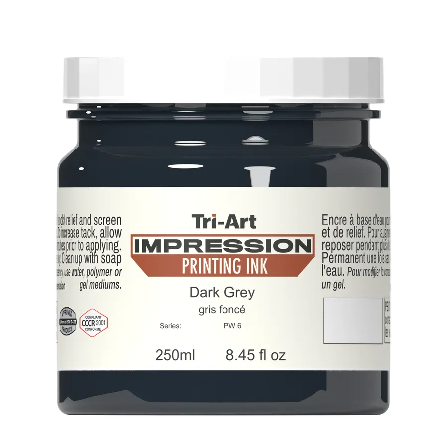 Impressions Block Printing Ink - Dark Grey