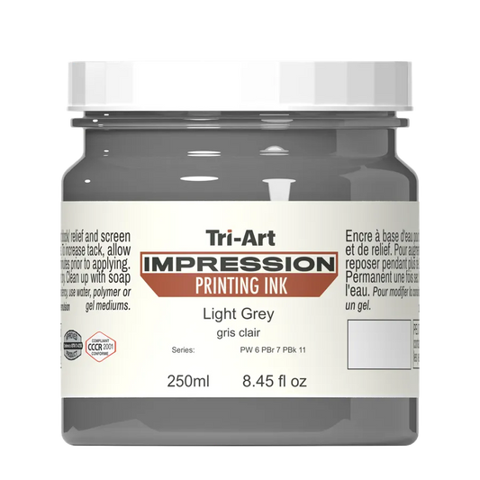 Impressions Block Printing Ink - Light Grey