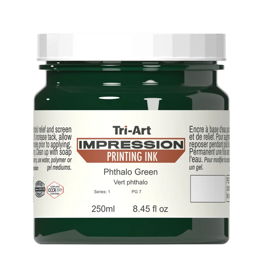 Impressions Block Printing Ink - Phthalo Green