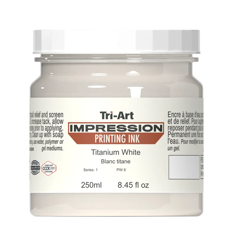 Impressions Block Printing Ink - Titanium White
