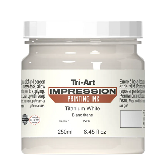 Impressions Block Printing Ink - Titanium White