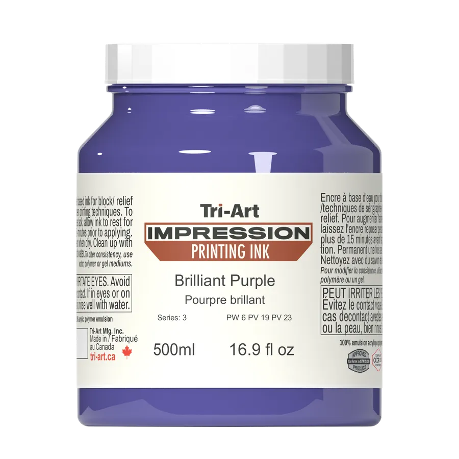 Impressions Block Printing Ink - Brilliant Purple