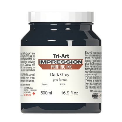 Impressions Block Printing Ink - Dark Grey