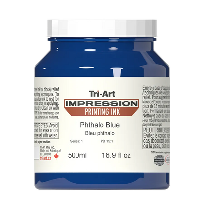Impressions Block Printing Ink - Phthalo Blue