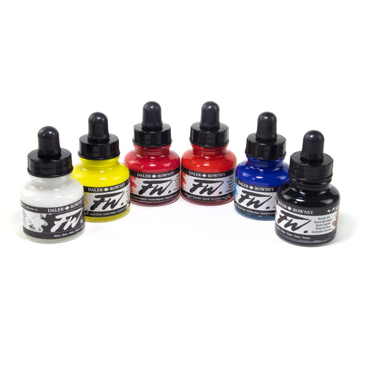 FW. Acrylic Ink (Set of 6)