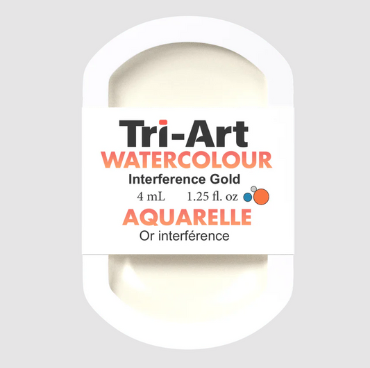 Tri-Art Watercolour 4mL Pan, Interference Gold (Series 1)