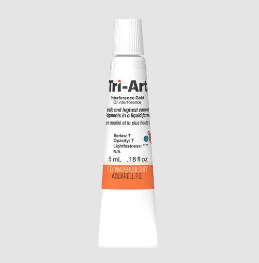 Tri-Art Watercolour 5ml Tube, Iridescent Pale Gold (Series 1)