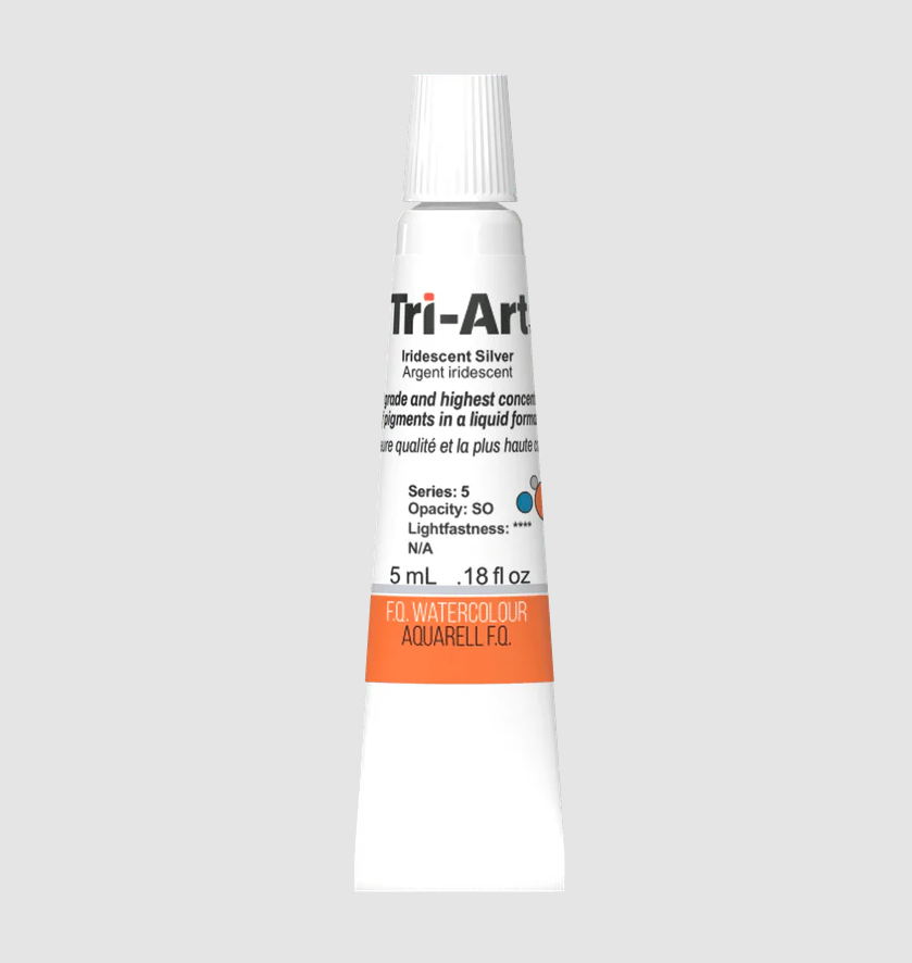 Tri-Art Watercolour 5ml Tube, Iridescent Silver (Series 2)
