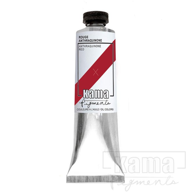 Kama Oil Quinacridone Red 37ml - Professional Artist Quality