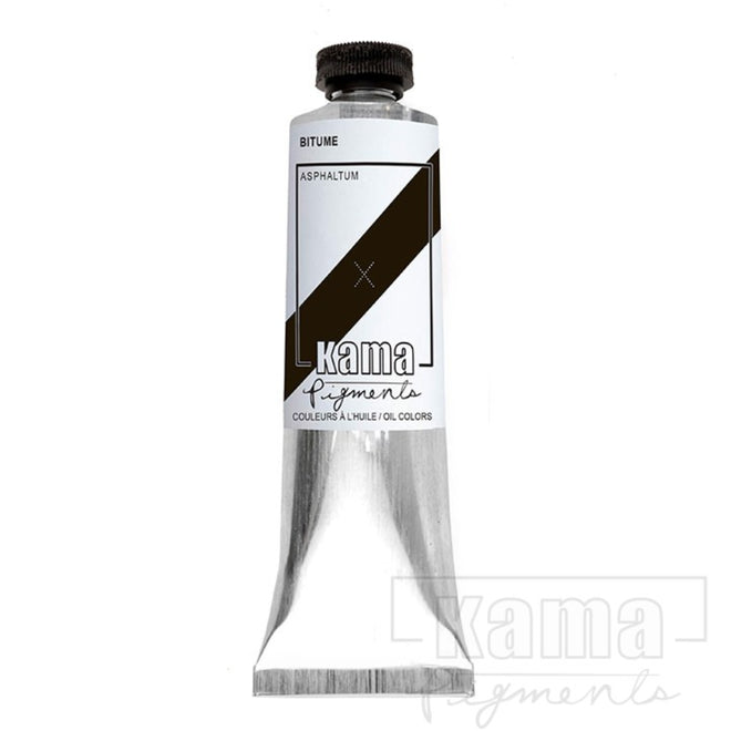 Kama Oil Mars Black 37ml - Professional Artist Quality