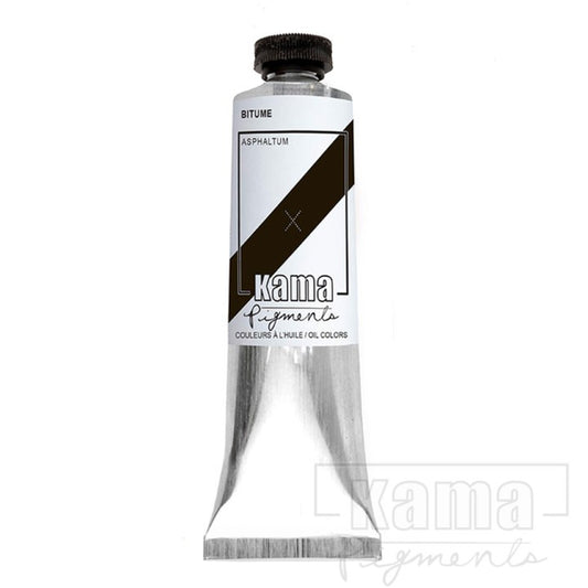 Kama Oil Mars Black 37ml - Professional Artist Quality