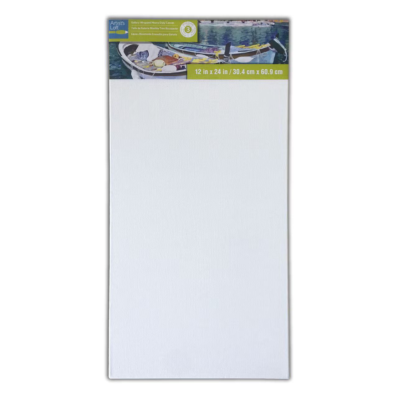 Artist's Loft Professional Gallery-Wrapped Canvas (12"x24"in)