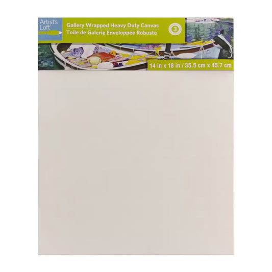 Artist's Loft Professional Gallery-Wrapped Canvas (14"x18"in)