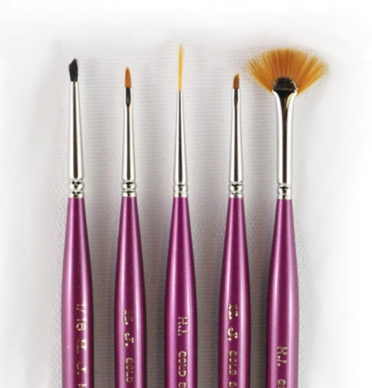 Miniature Brushes (Set of 5)