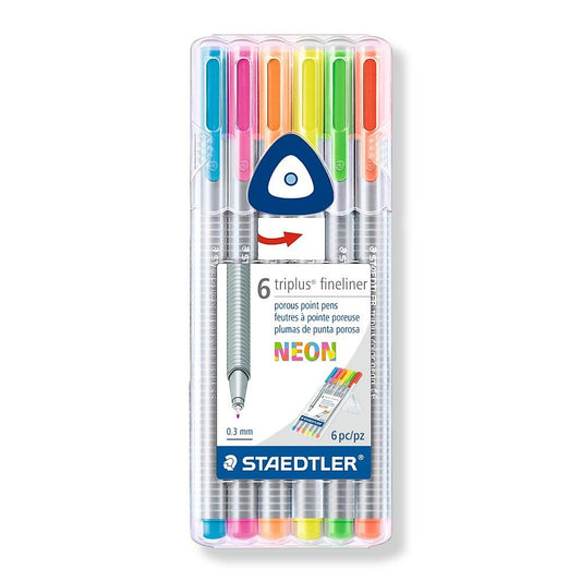 Staedtler-Mars - Triplus Fineliner - Neon - Box of 6