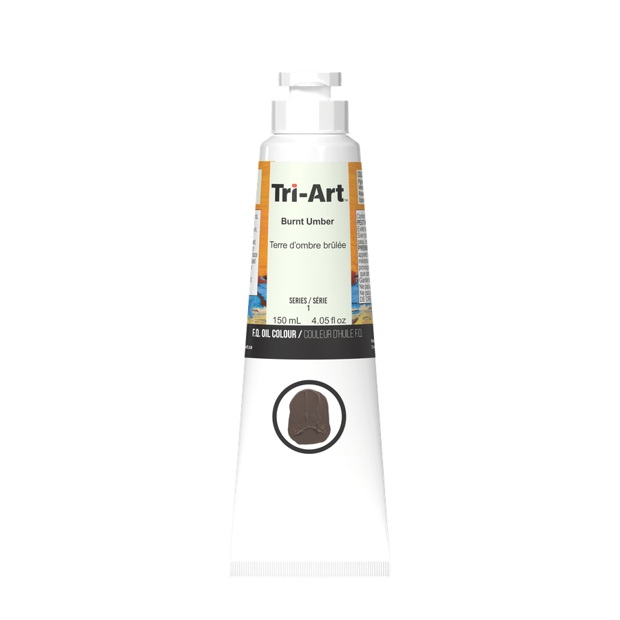 Tri-Art Oil Colours - Burnt Umber