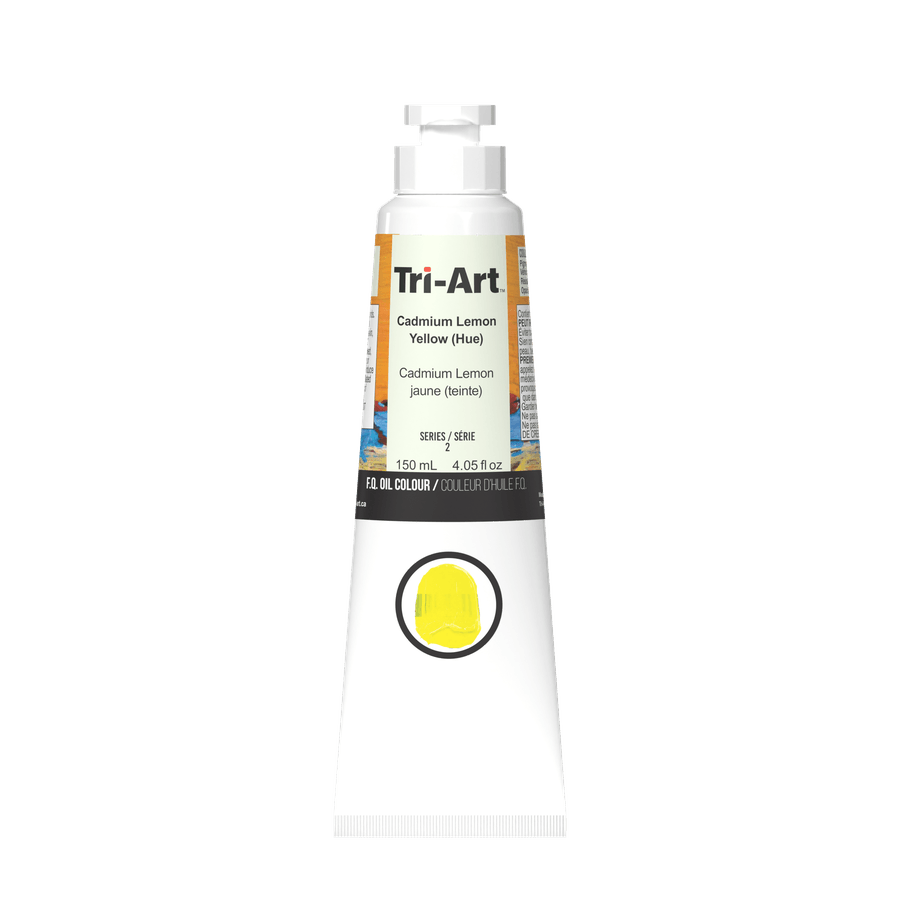 Tri-Art Oil Colours - Cadmium Lemon Yellow Hue