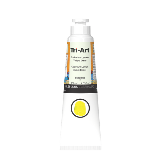 Tri-Art Oil Colours - Cadmium Lemon Yellow Hue