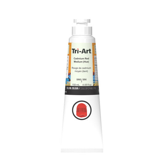Tri-Art Oil Colours - Cadmium Red Medium Hue