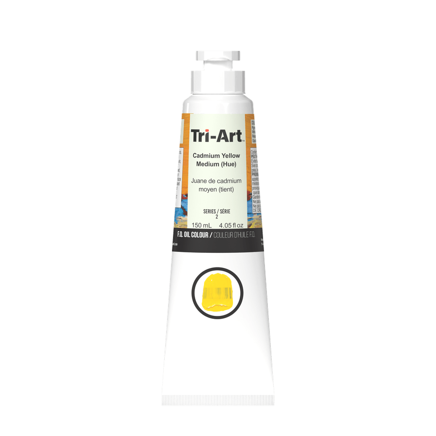 Tri-Art Oil Colours - Cadmium Yellow Medium Hue