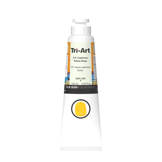 Tri-Art Oil Colours - C.P. Cadmium Yellow Deep