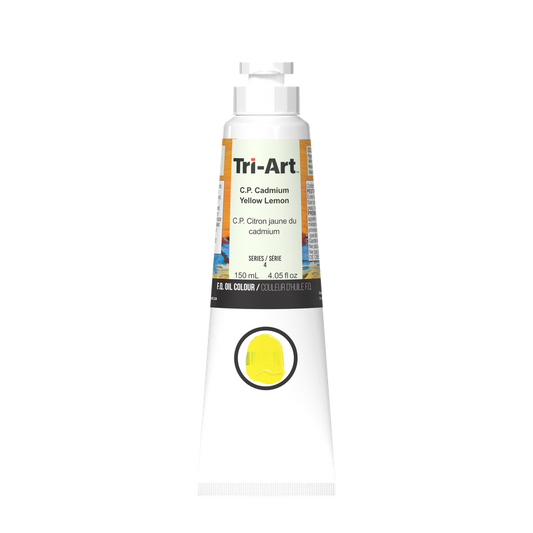 Tri-Art Oil Colours - C.P. Cadmium Yellow Lemon