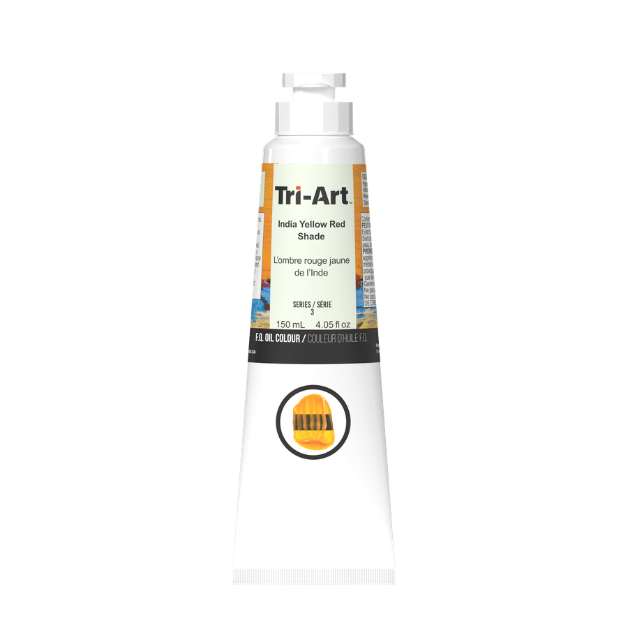 Tri-Art Oil Colours - Indian Yellow Red Shade