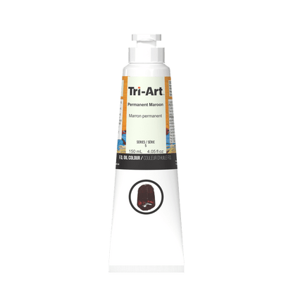Tri-Art Oil Colours - Permanent Maroon