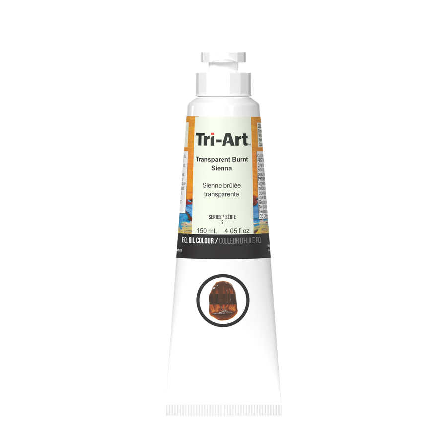 Tri-Art Oil Colours - Transparent Burnt Sienna