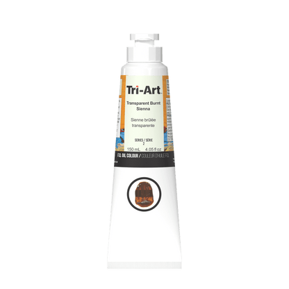 Tri-Art Oil Colours - Transparent Burnt Sienna