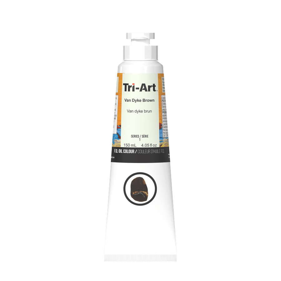Tri-Art Oil Colours - Van Dyke Brown
