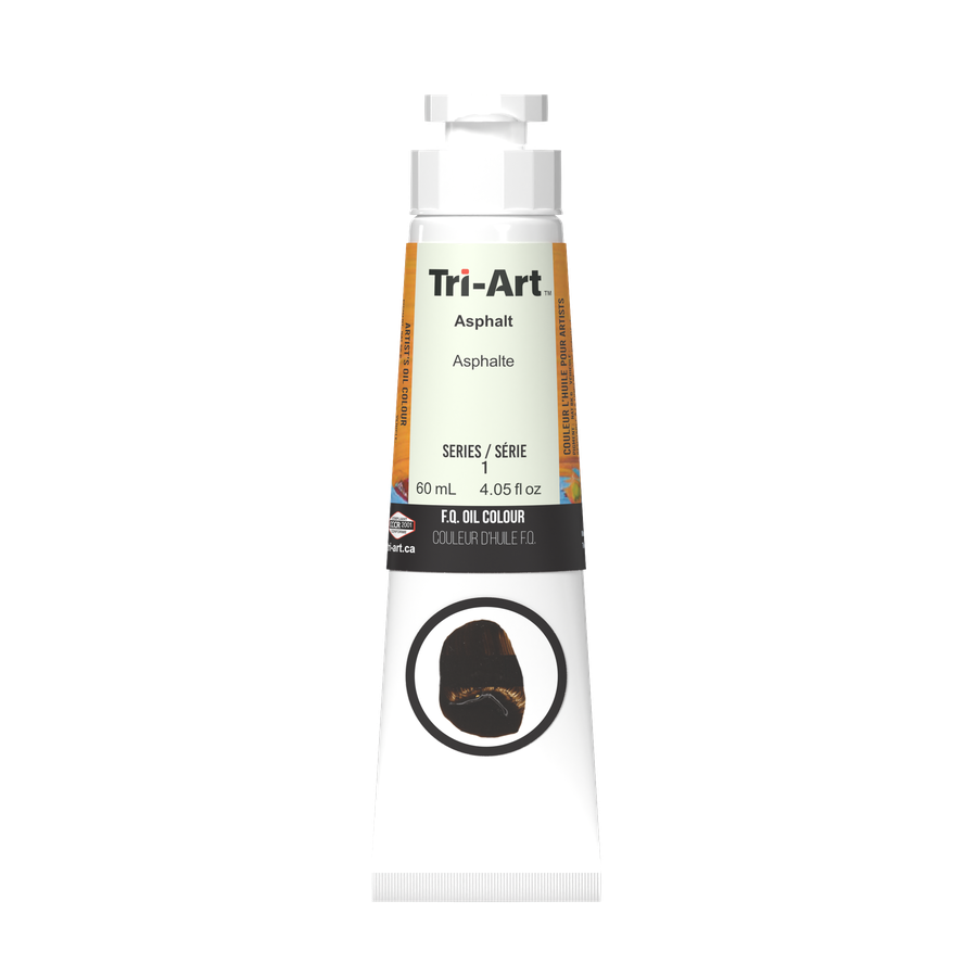 Tri-Art Oil Colours - Asphalt