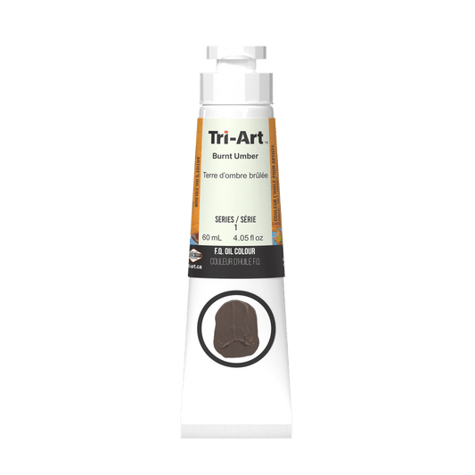 Tri-Art Oil Colours - Burnt Umber