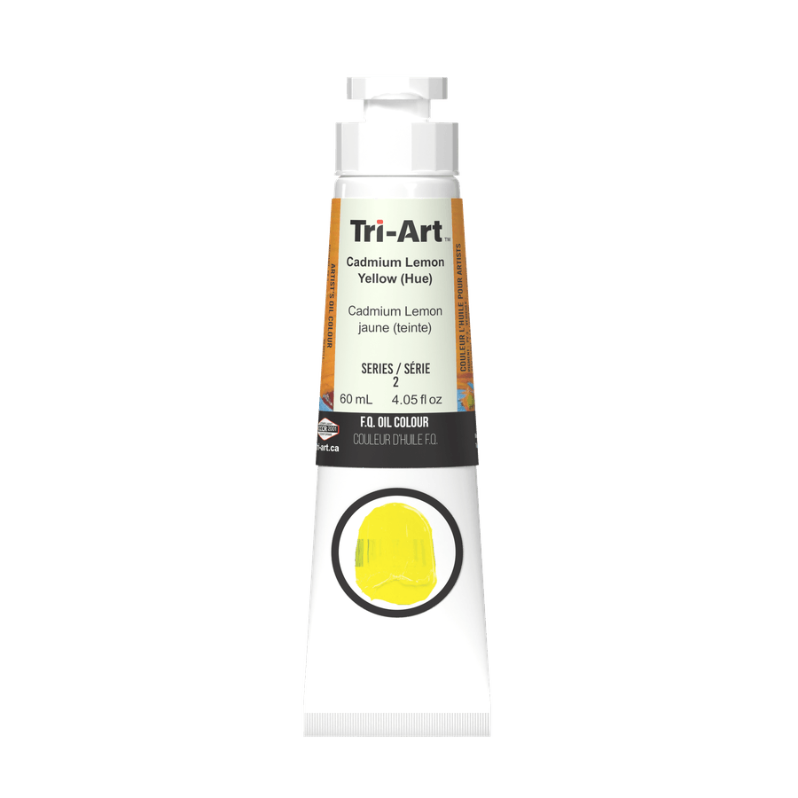 Tri-Art Oil Colours - Cadmium Lemon Yellow Hue