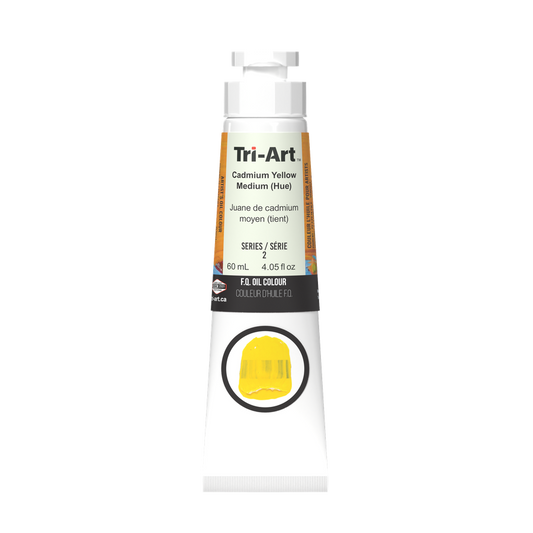 Tri-Art Oil Colours - Cadmium Yellow Medium Hue