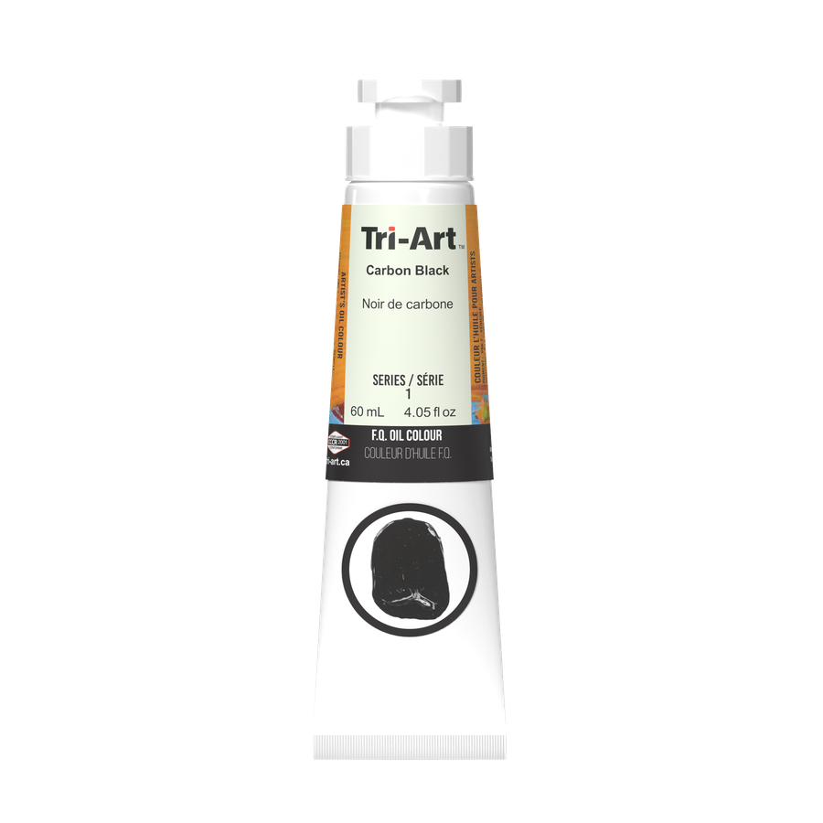 Tri-Art Oil Colours - Carbon Black